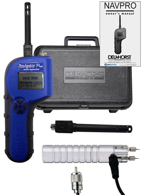 delmhorst navpro moisture meter